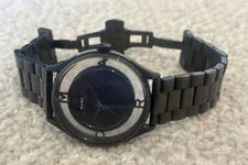 marc jacobs mbm3415 tether black stainless steel women's watch 15.5cm wrist