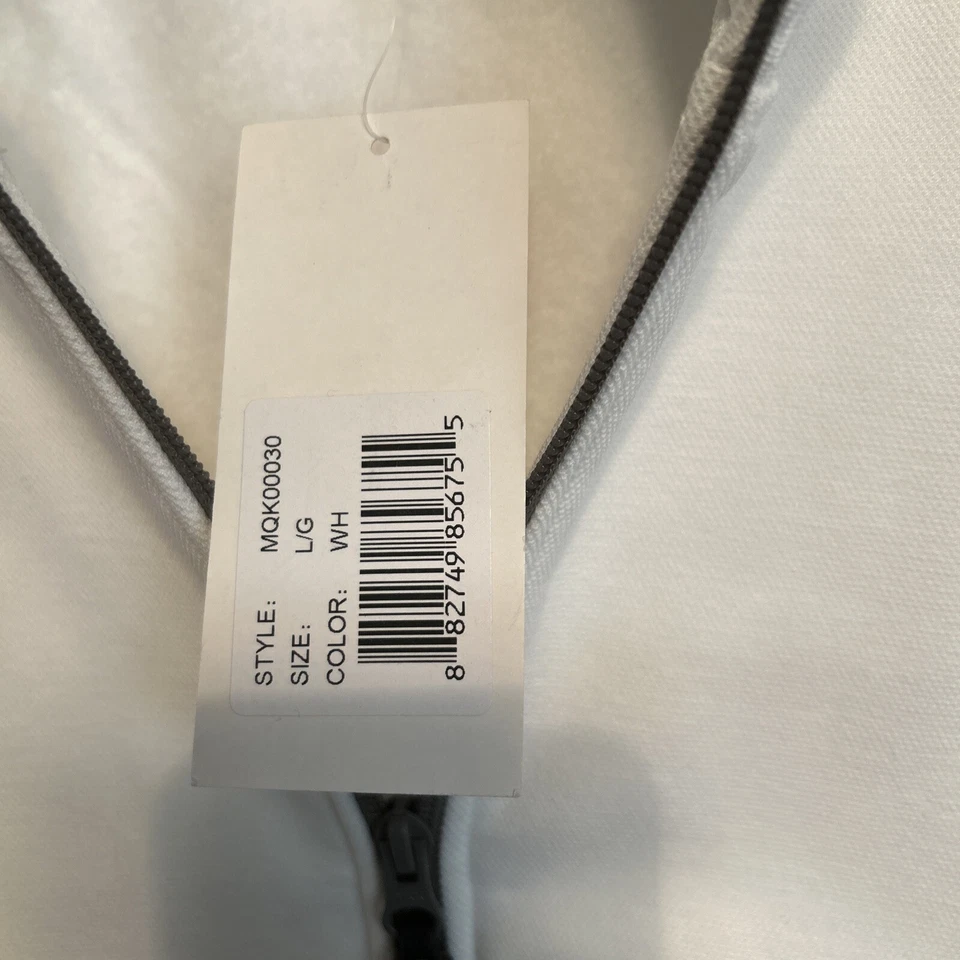 Abrigo para hombre Clique MQ00030, blanco, grande Foto 4 de 4