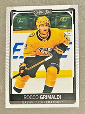 2021-22 OPC - FAN FAVS 1/1 Gold Foil Stamp CUSTOM - Rocco Grimaldi #178 - *9057