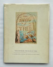 William Blake: The Book of Thel, Edited by Nancy Bogen, Hardcover, US Ed. (1971)
