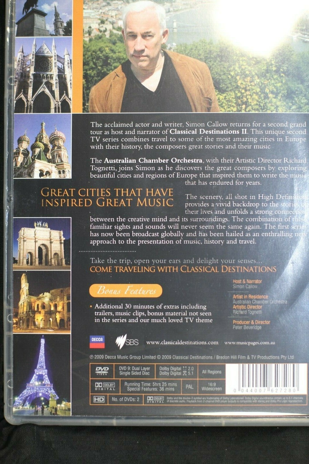 Classical Destinations II Great Cities and their Music DECCA Simon