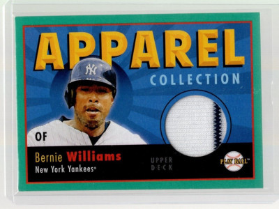 2004 Upper Deck Play Ball Apparel Collection #BW Bernie  100% Donated Ian Relief