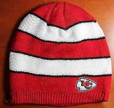KANSAS CITY CHIEFS CUFFLESS STRIPES 