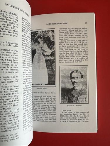 Sailor Springs Story by Beryl Rinehart - Reprint - Clay County, Illinois 1984 - Picture 6 of 7