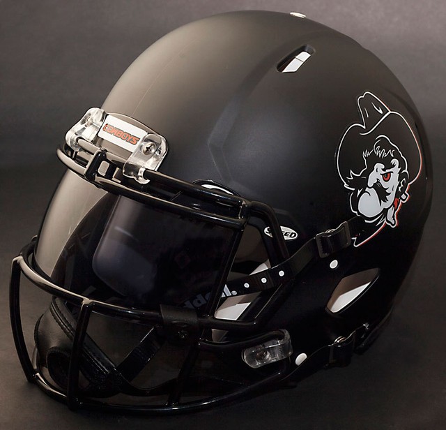 *CUSTOM* OKLAHOMA STATE COWBOYS Riddell SPEED Full Size Replica