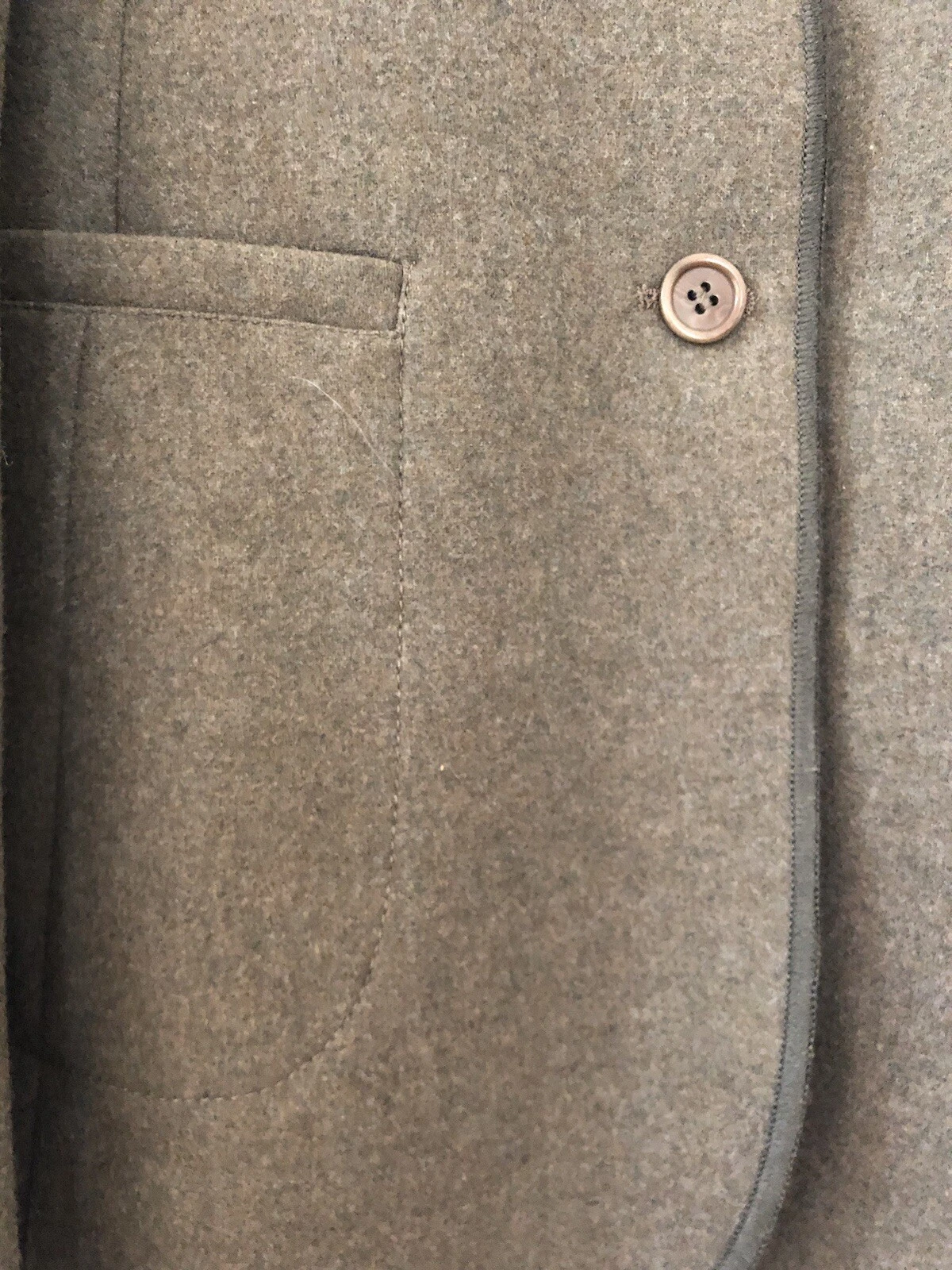 Giacca blazer lana verde kaki Miu Miu taglia 40 Italia S US ottime condizioni