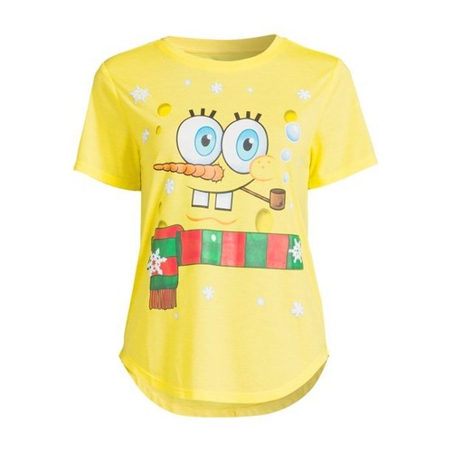 Camisa Navidad Bob Esponja Juniors Talla XS (1) NUEVA - Imagen 4 de 11