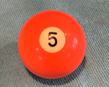 Replacement 5 Billiard Pool Ball 2 1/4" Diameter
