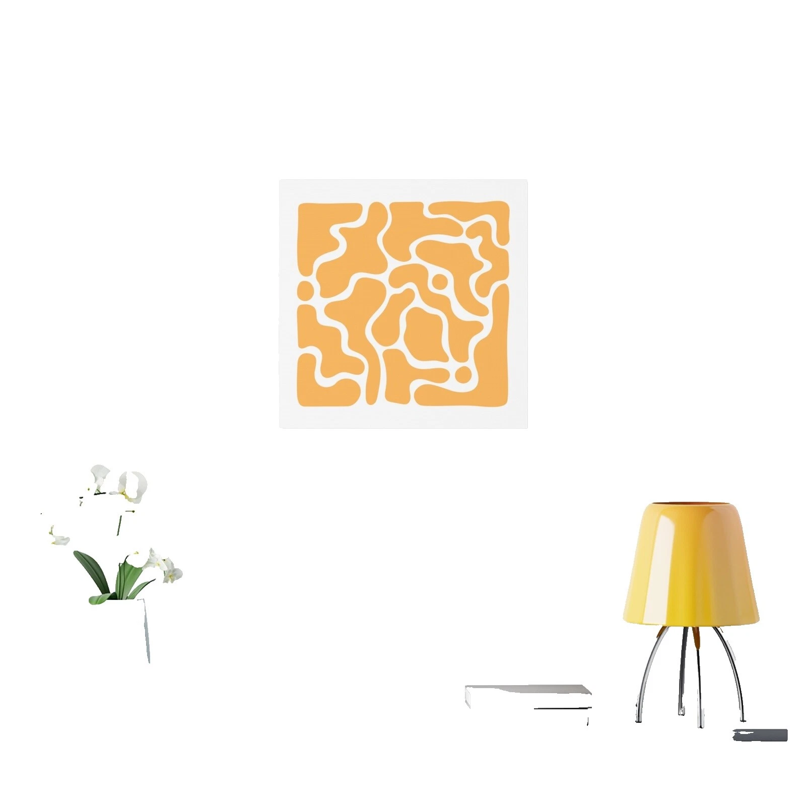 Diseño de lona afiches y grabados de decoración para el Hogar