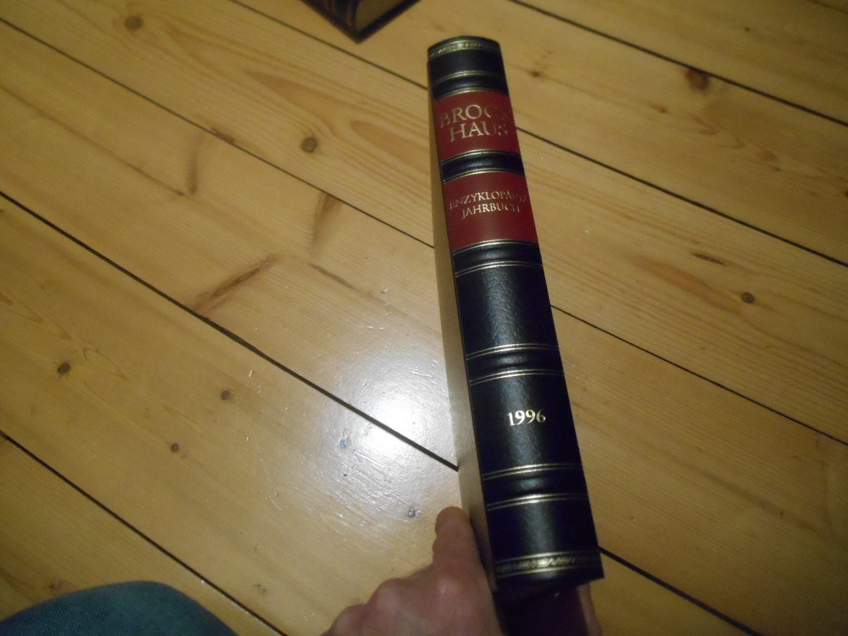 Brockhaus Enzyklopädie Jahrbuch 1996 Sach Brockhaus Enzyklopädie - Jahrbuch 1996 (ca 400 s.) FA