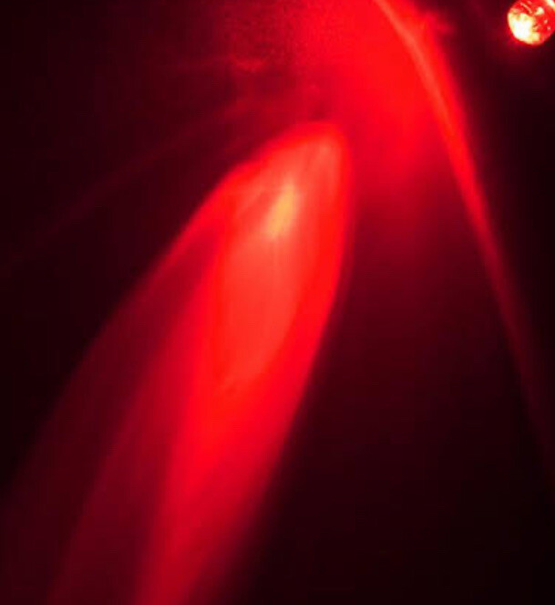 100pcs 5mm Flashing Blinking Red LED Light Emitting Diodes 1.5hz On Off ...