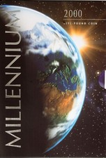 1999-2000 &pound;5- MILLENIUM - FIVE POUNDS BU-BRILLIANT UNCIRCULATED COIN PACK