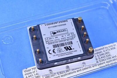 Vicor Isolated DC/DC Converter 1 Output 28V 8.93A 180V-375V Input V300B28T250BN
