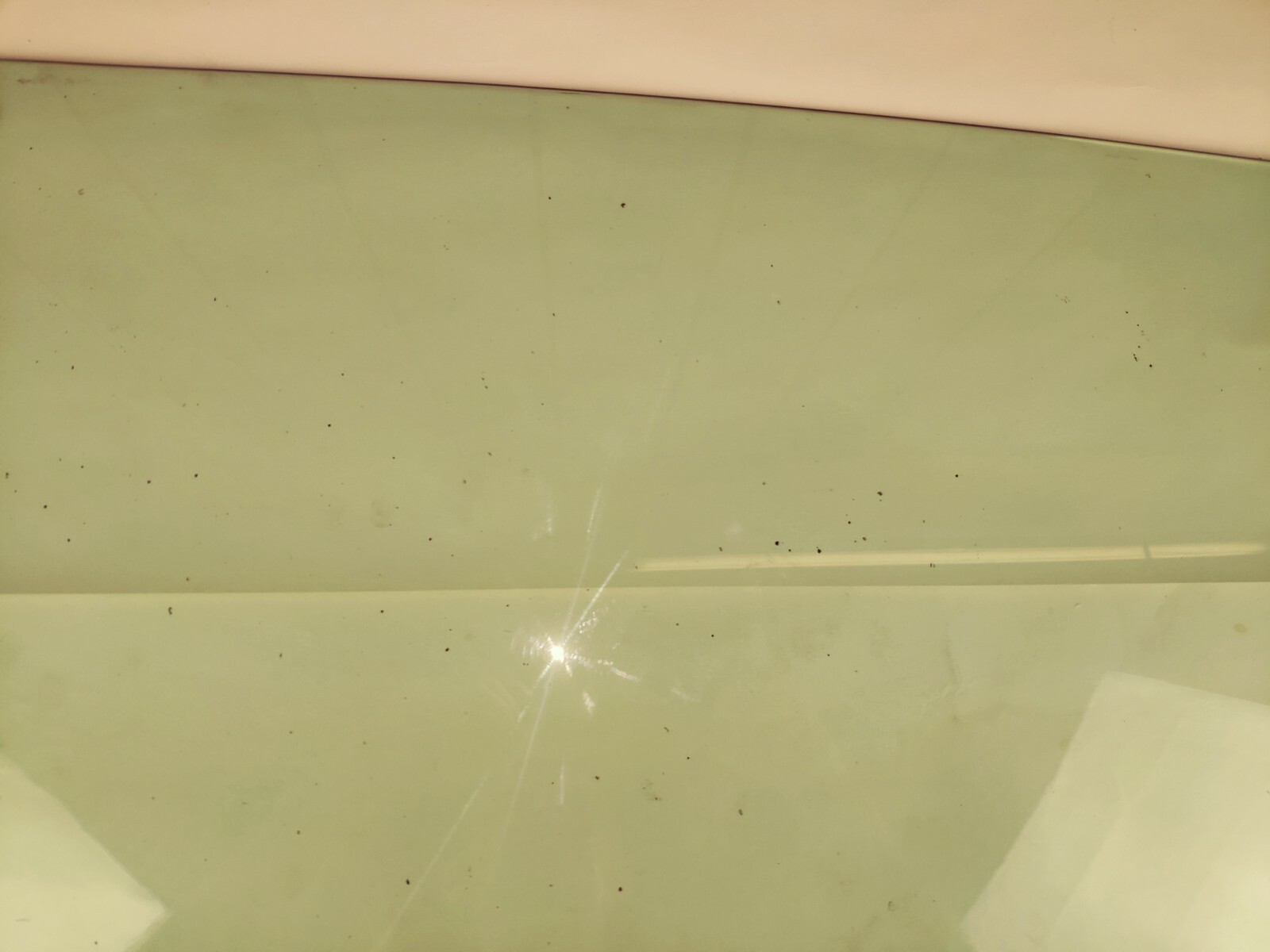 Bentley Eight 1987 REAR LEFT DOOR Door Glass Window 
