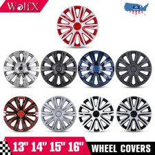 13 14 15 16 For Wheel Covers Snap On Full Hub Caps Tire Steel R15 Hubcaps