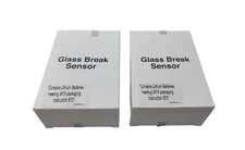 Lot Of 2 SMC Networks Alarm Glassbreak Detector SMCGB10-Z New Open Box
