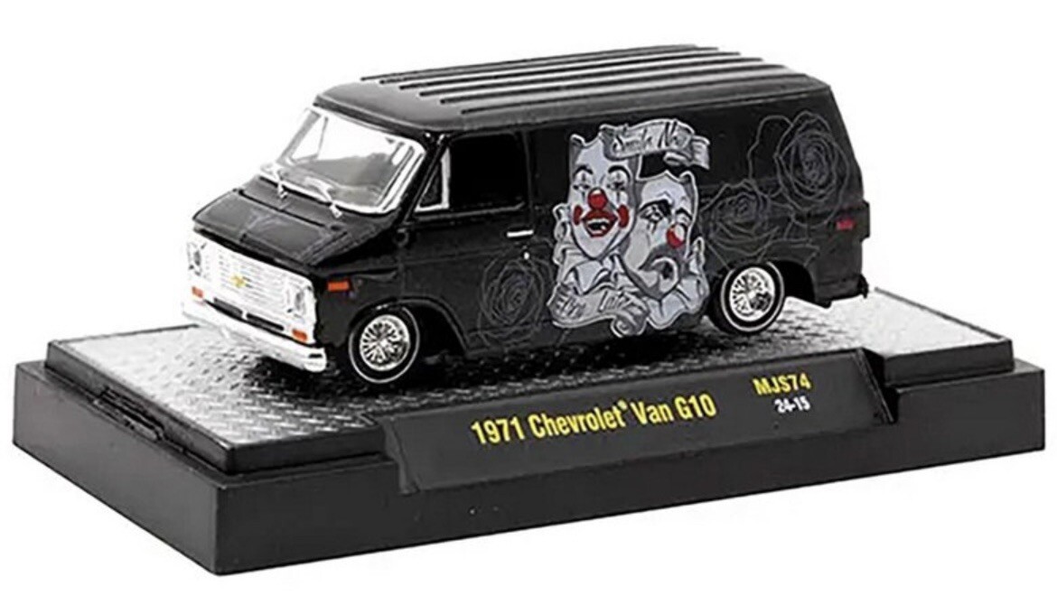 M2 MACHINES 1971 CHEVROLET VAN G10 LOWRIDERS HOBBY EXCLUSIVE