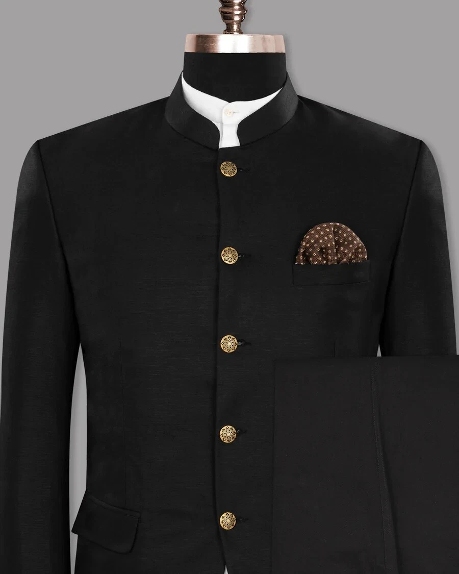 Formal Jodhpuri Suits Black