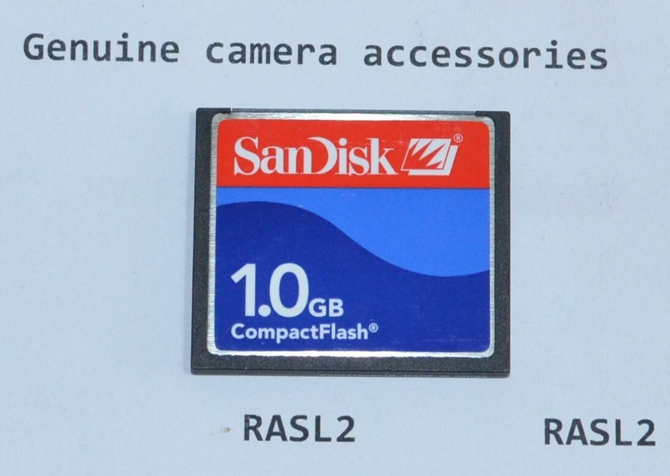 CF Compact Flash Memory Card For Digital Camera Canon EOS 350D 300D 50D 40D 30D - Image 2 of 2