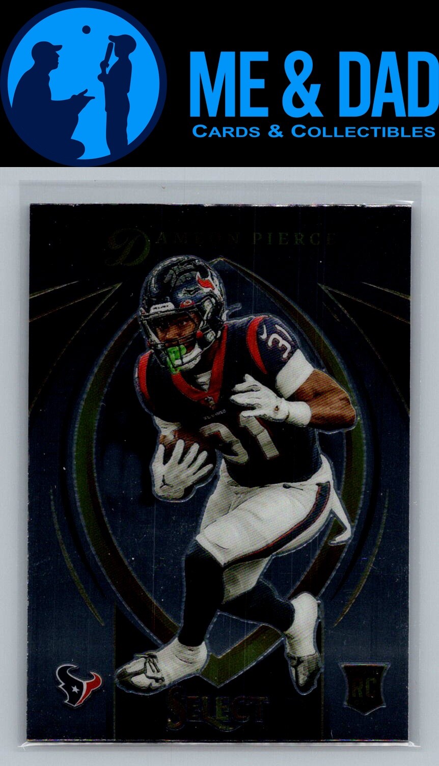 2022 Panini Select #SCR-25 Dameon Pierce Select Certified Rookies