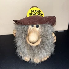 1985 Paula "The Boss" Humorous Fur Troll Figure 