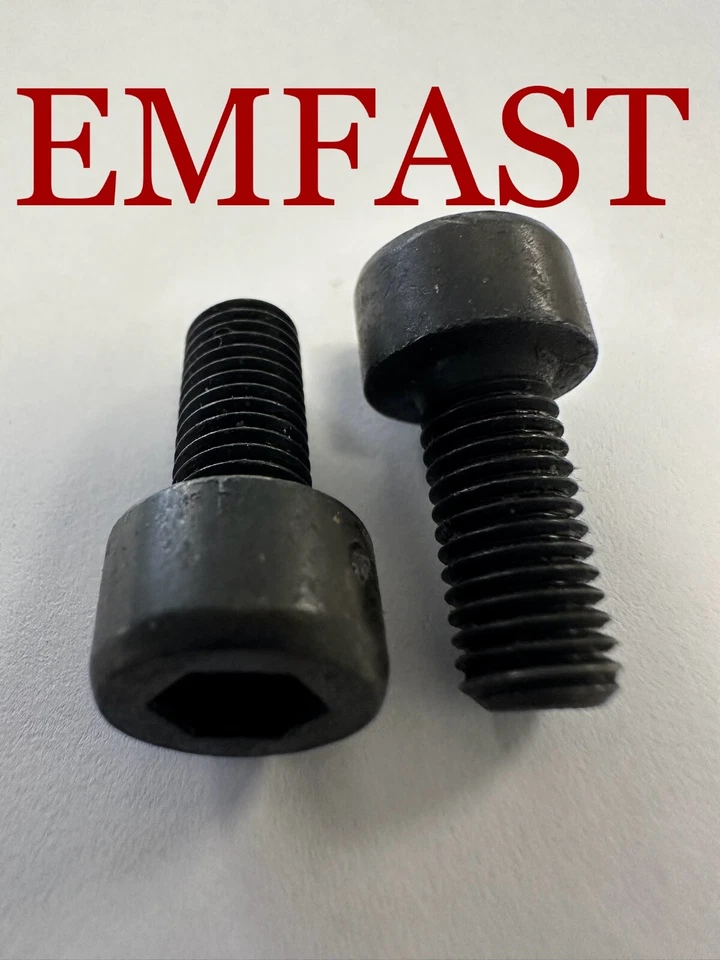 EMFAST Varias cantidades m7 x 16 cabeza de enchufe tapa tornillo h/t acero Allen llave cabeza de accionamiento 7 mm