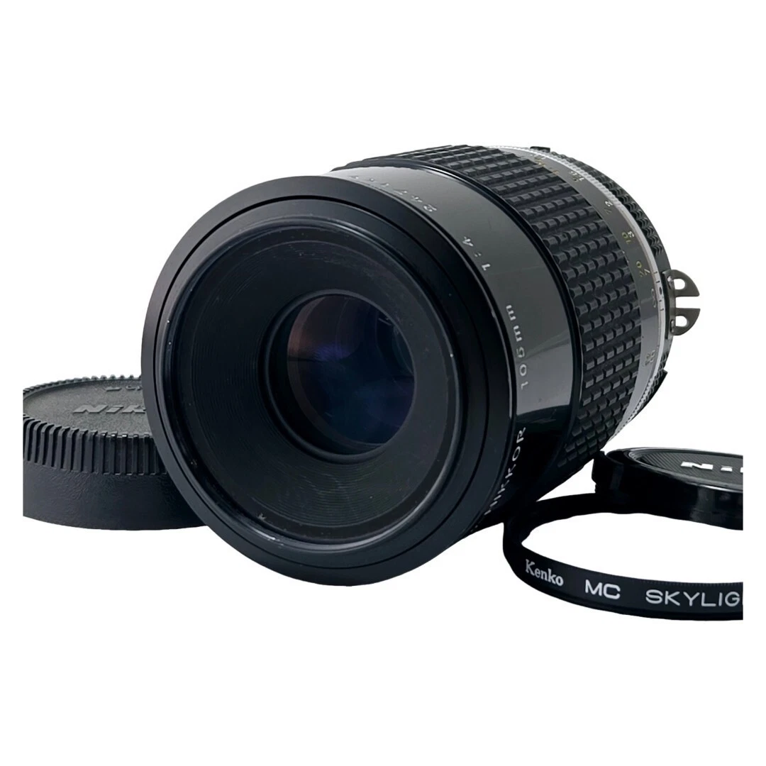 フィルムカメラ Nikon EM + Micro-NIKKOR 105mm F4 Nikon Micro NIKKOR f/4 Camera Lenses 105mm Focal for sale - eBay