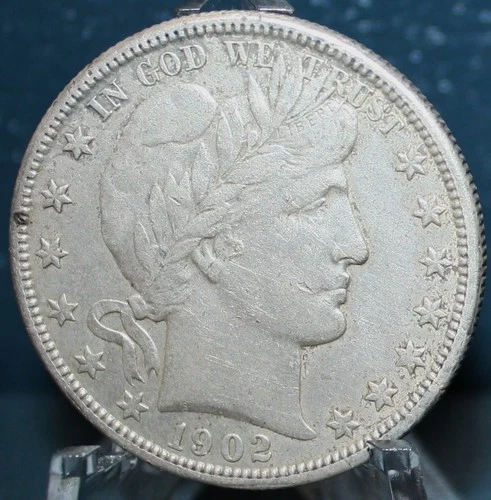 1902-O Barber Half Dollar — photo from the most recent tracked eBay sale