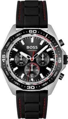 Mens Hugo Boss Black Dial Energy Chrono Watch 1513969 UK