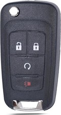 Key Fob Shell Case Fits for Sonic Trax Equinox Encore Terrain 4 Button Folding F