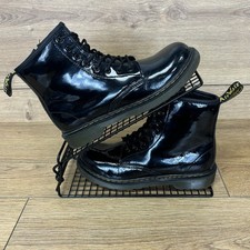 Dr Martens Boots Juniors Size UK 3 1460 Classic Smooth DMs Boots Black