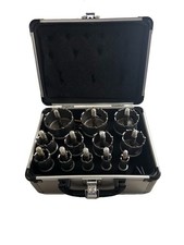 20 Pcs Carbide Hole Saw Kit for Metal Heavy D...