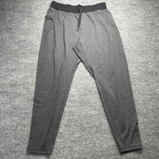 Lululemon Mens Surge Jogger Heathered Charcoal Gray Running Training Pants L