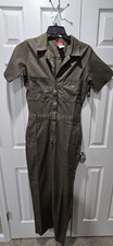 Dickies Women s Flex Cooling Temp-iQ Short-Sleeve Coverall Moss Green Size S NWT