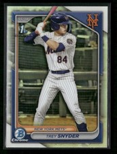 2024 Bowman Draft #BDC-138 Trey Snyder New York Mets