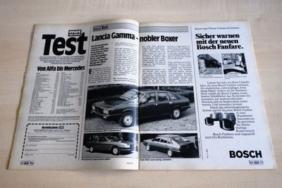 MOT 13/1976 Lancia Gamma mit 140PS im TEST auf 2 Seiten