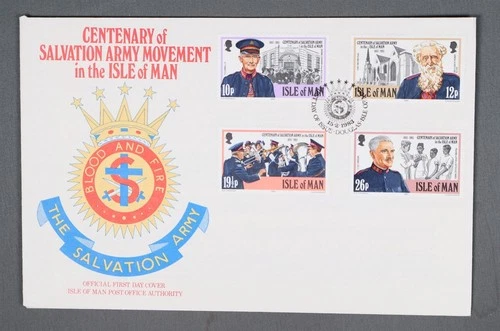 MayfairStamps Isle of Man FDC 1983 Salvation Army Combo First Day Cover aaw_5029