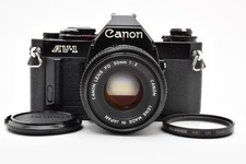 Near Mint- Canon AV-1 35mm SLR Film Camera w/ 50mm f/2 Lens 78109