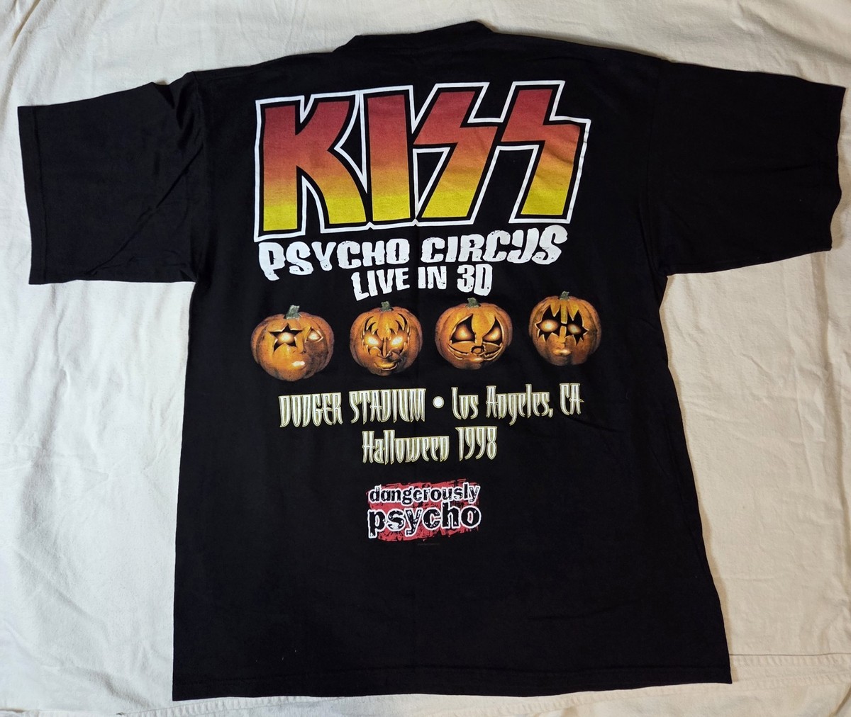 Kiss 1998 Psycho Circus 3D Concert Halloween @ Dodger Stadium Rock 