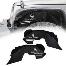 Front Inner Fender Liners Steel Wheel Well Liners Jeep Wrangler JK JKU
