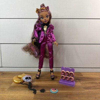 Monster High Monster Ball Clawdeen Wolf Fashion Doll Complete Ships Fast!