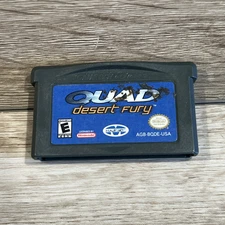 QUAD DESERT FURY - Nintendo Gameboy Advanced - Game Only