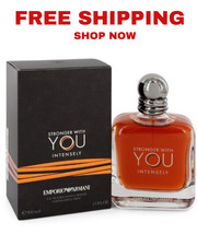 Emporio Armani Stronger With You Intensely 3.4 oz EDP Cologne for Men New in Box
