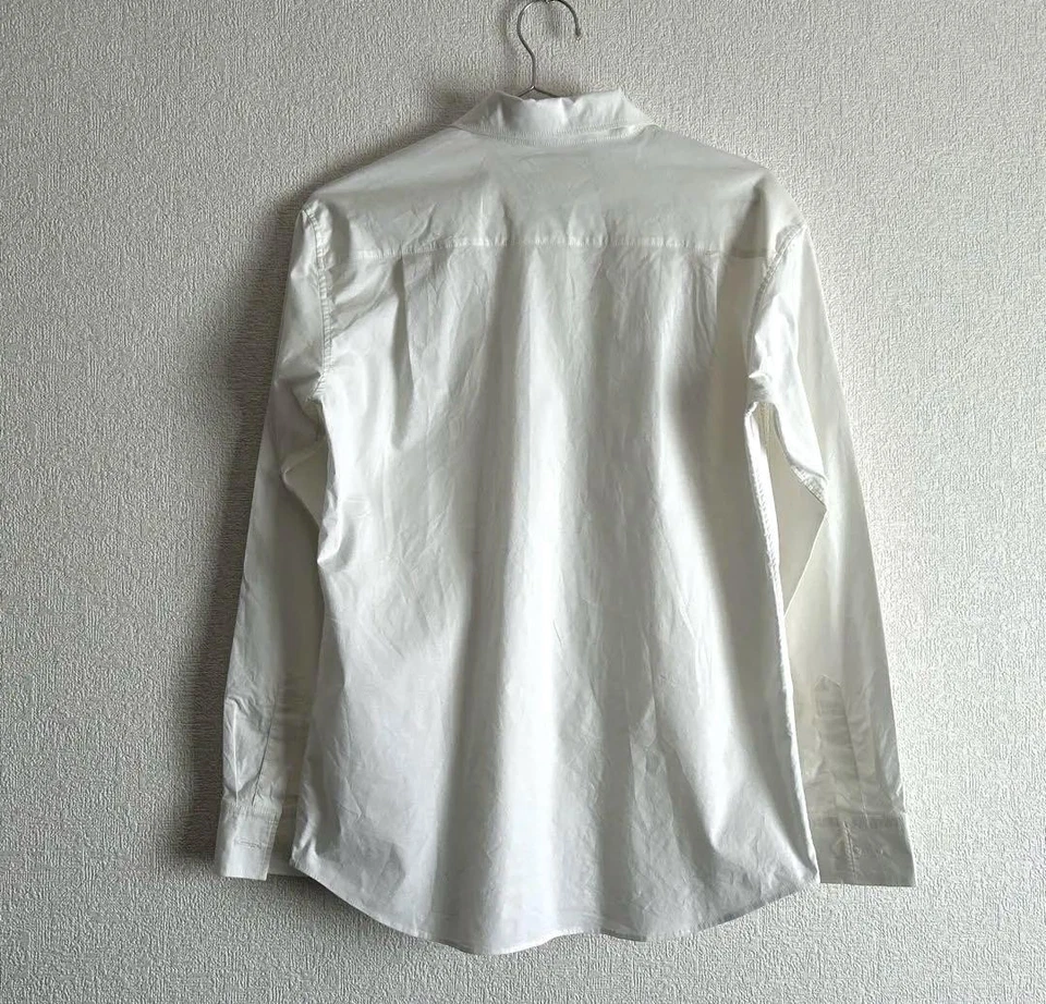 CAMISA MANGA LONGA ISSEY MIYAKE USADA [EXCELENTE ESTADO] TAMANHO M, BRANCA BOA - Imagem 3 de 4