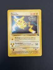 Pokemon TCG Pikachu Wizards Black Star Promos 4 WB Kids First Movie STAMPED on eBay