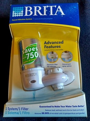 Brita Faucet Filtration System FF-100 Clean Water Filter Never Used Britta FF100