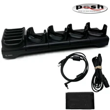 Zebra CRD-TC51-5SC4BC-01,  5-Slot ShareCradle for TC56, TC51 w/Power Supply