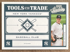 2004 Playoff Absolute Memorabilia Tools of the Trade Andy Pettitte #TT-13 /150