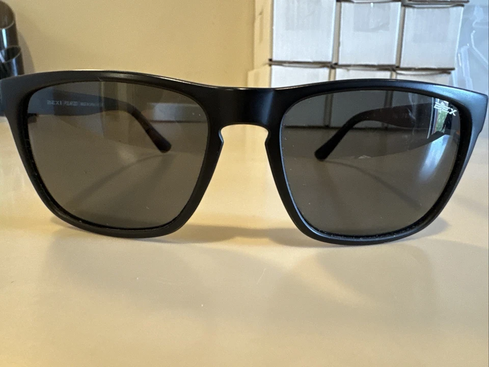 Óculos de sol polarizado Bex Jaebyrd II armação preta/lentes cinza #N15 - Imagem 3 de 4