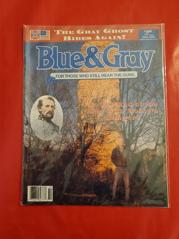 Blue And Gray Magazine Fall 2001